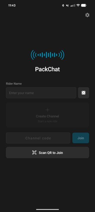 PackChat screenshot 1
